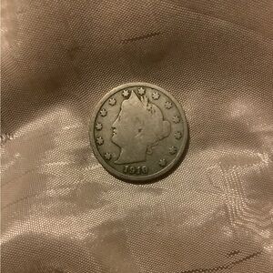 1910 Liberty Head Nickel - Vintage Coin